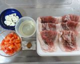 豚モモ肉の洋風トマト煮作り方2写真