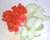 鶏もも肉とさつま芋のスープ煮作り方1写真