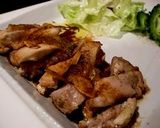 ガーリックオイルと醤油で和風チキンソテー作り方10写真