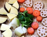 さつま芋といろいろ野菜の胡麻和え作り方4写真