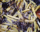 さつま芋としらすとひじきの炒め物作り方3写真