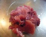 豚ヒレ肉ときのこでキムチ炒め～♪作り方1写真
