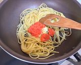 和風オイル　明太子パスタ　たらこパスタ作り方8写真