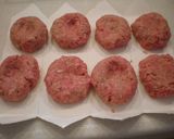 卵なしでもフワフワ♪ハンバーグ作り方5写真