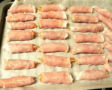 ヘルシー豚肉の野菜巻き・サルサソースで作り方3写真