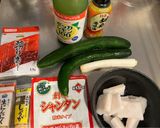 イカときゅうりのさっぱり冷製ネギダレ作り方1写真