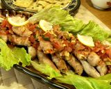 ヘルシー豚肉の野菜巻き・サルサソースで作り方6写真