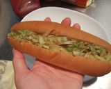 おさかなのソーセージでホットドック作り方7写真