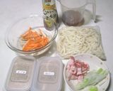 10分で簡単きんぴら焼うどん作り方1写真