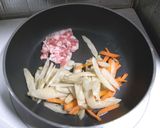 10分で簡単きんぴら焼うどん作り方3写真