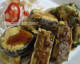 簡単ヘルシー焼き揚げピーマンの里芋詰め作り方9写真