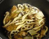 鶏肉とれんこんのスイートスパイシースープ作り方6写真