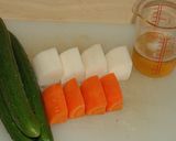 野菜の簡単ビール漬け（糠の浅漬け風）作り方1写真