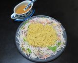 ラーメンサラダ☆野菜と中華麺のごまマヨ醤油ドレ作り方4写真
