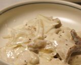 鶏のクリームマスタード煮作り方4写真