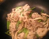 生姜風味の和風パスタ作り方3写真
