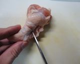 手羽元の唐揚げバジル風味（チューリップ）作り方2写真
