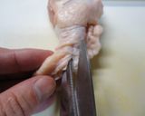 手羽元の唐揚げバジル風味（チューリップ）作り方3写真