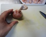 手羽元の唐揚げバジル風味（チューリップ）作り方8写真