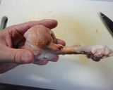 手羽元の唐揚げバジル風味（チューリップ）作り方7写真
