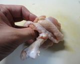 手羽元の唐揚げバジル風味（チューリップ）作り方6写真