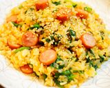 ✿ほうれん草のピリ辛混ぜご飯✿作り方4写真
