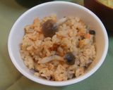 味噌バター味☆鮭の炊き込みご飯作り方6写真