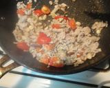 鶏そぼろあんかけ丼作り方1写真