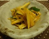 簡単＆節約　大根のかわの甘辛炒め作り方5写真