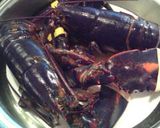 オマール海老の処理（ボイル）作り方2写真