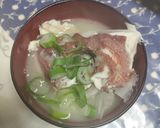 お刺身やお寿司と一緒に、鯛のあら汁🐟作り方8写真