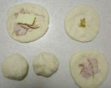 ごま生地でハムチーズパン作り方14写真