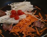 朝食にぴったり☆ベーコン野菜のっけごはん作り方3写真