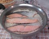 鮭ご飯作り方1写真