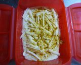 ＊ルクエdeHMカレーチーズ蒸しパン＊作り方4写真