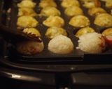 たこ焼きプレートde焼きおにぎり作り方2写真