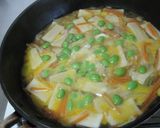 高野豆腐と人参の玉子とじ作り方5写真