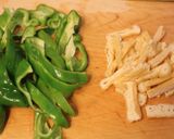 ピーマンとひじきの麺つゆ炒煮作り方2写真