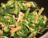 ピーマンとひじきの麺つゆ炒煮作り方3写真