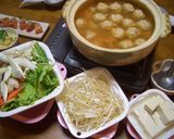 キムチ風味の肉団子鍋作り方7写真