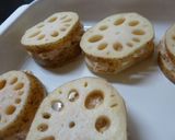 れんこんのはさみ焼き～オートミール入り作り方6写真