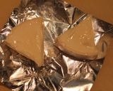 カマンベールチーズにしょう油ゴマ＆青しそ作り方1写真
