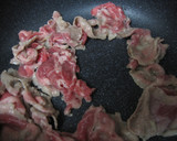 手抜きの豚キムチ丼　目玉焼きのっけ作り方3写真