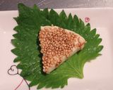 カマンベールチーズにしょう油ゴマ＆青しそ作り方5写真