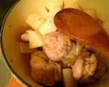 大根と鶏肉のことこと煮～コンソメ編作り方7写真