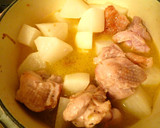 大根と鶏肉のことこと煮～コンソメ編作り方8写真