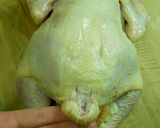 丸鶏のスパッチコック（平たく開く）方法作り方2写真