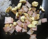 胡桃入り♬ご飯でマヨ味噌団子作り方1写真