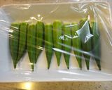 オクラの醤油ガーリック♪トースター焼き作り方1写真