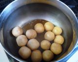 ♦♢里芋の麺つゆバター煮♢♦作り方3写真